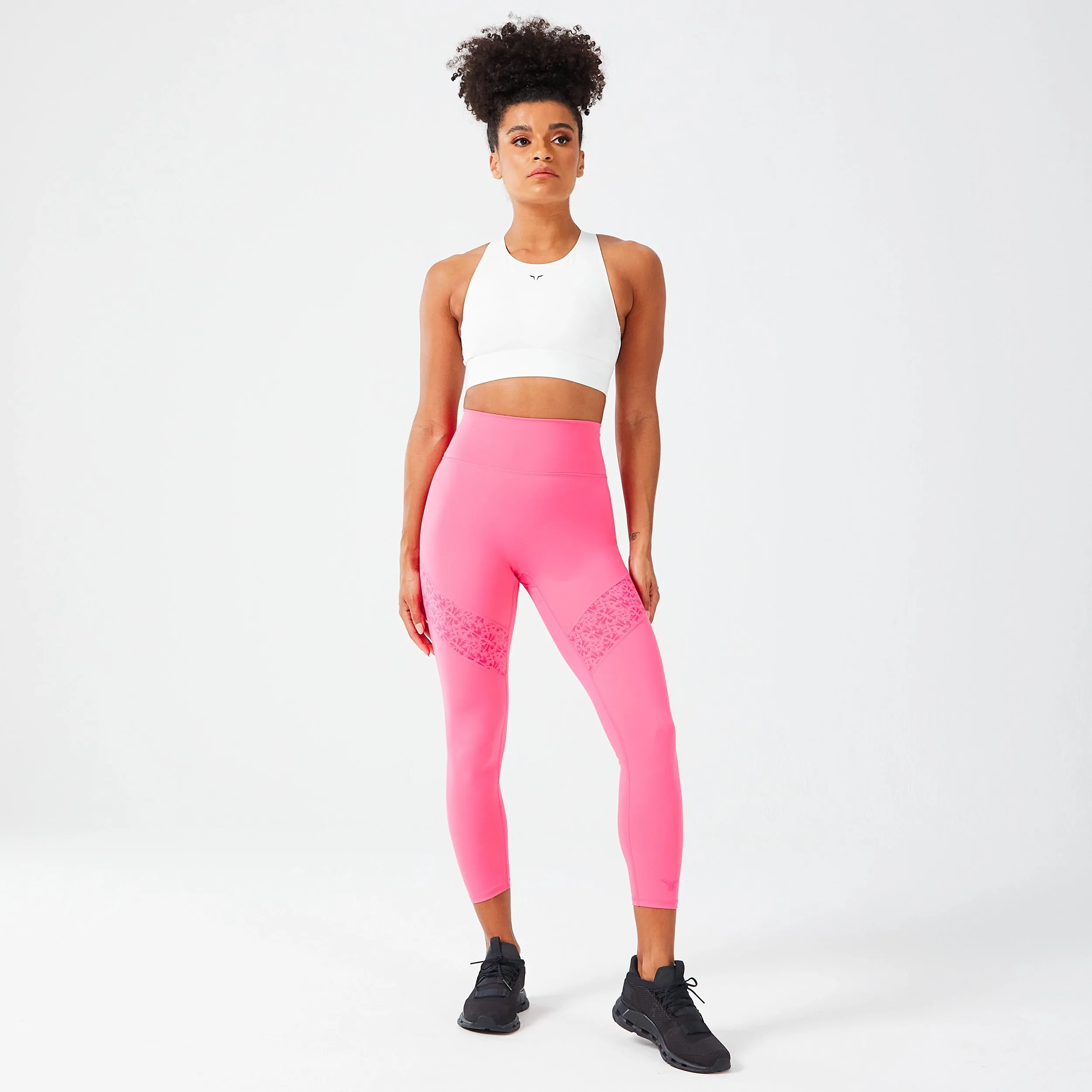 Glitch Leggings 24" - Hot Pink