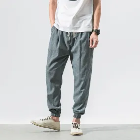 Harem Traditional Style Cotton/Linen Pants
