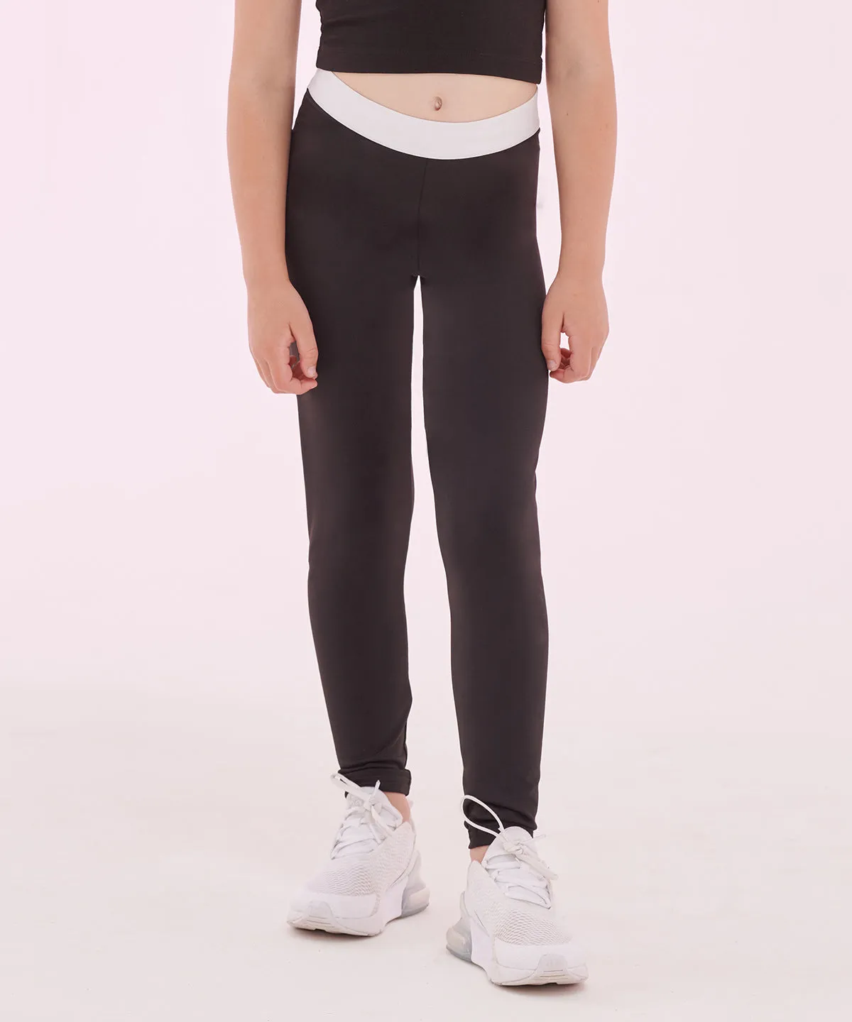 Kids fashion leggings | Black/White