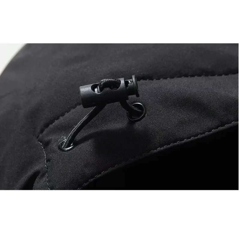 Men's Vintage Long Puffer Jacket with Fur Hood | Ideal for Autumn/Winter