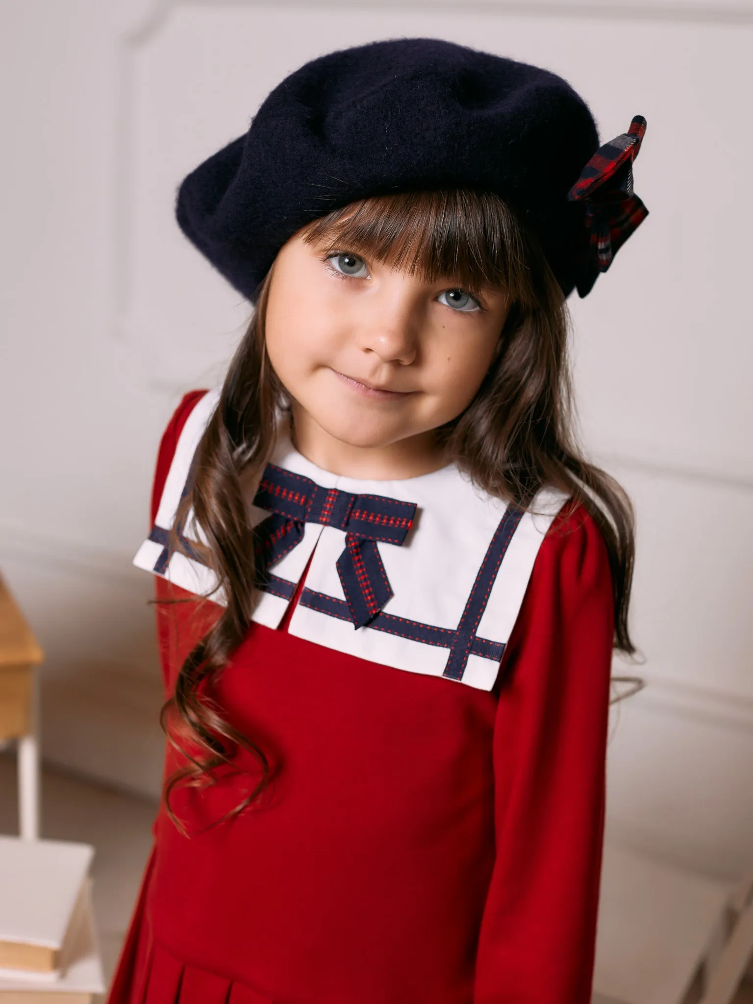Patachou Red Cotton Jersey Dress
