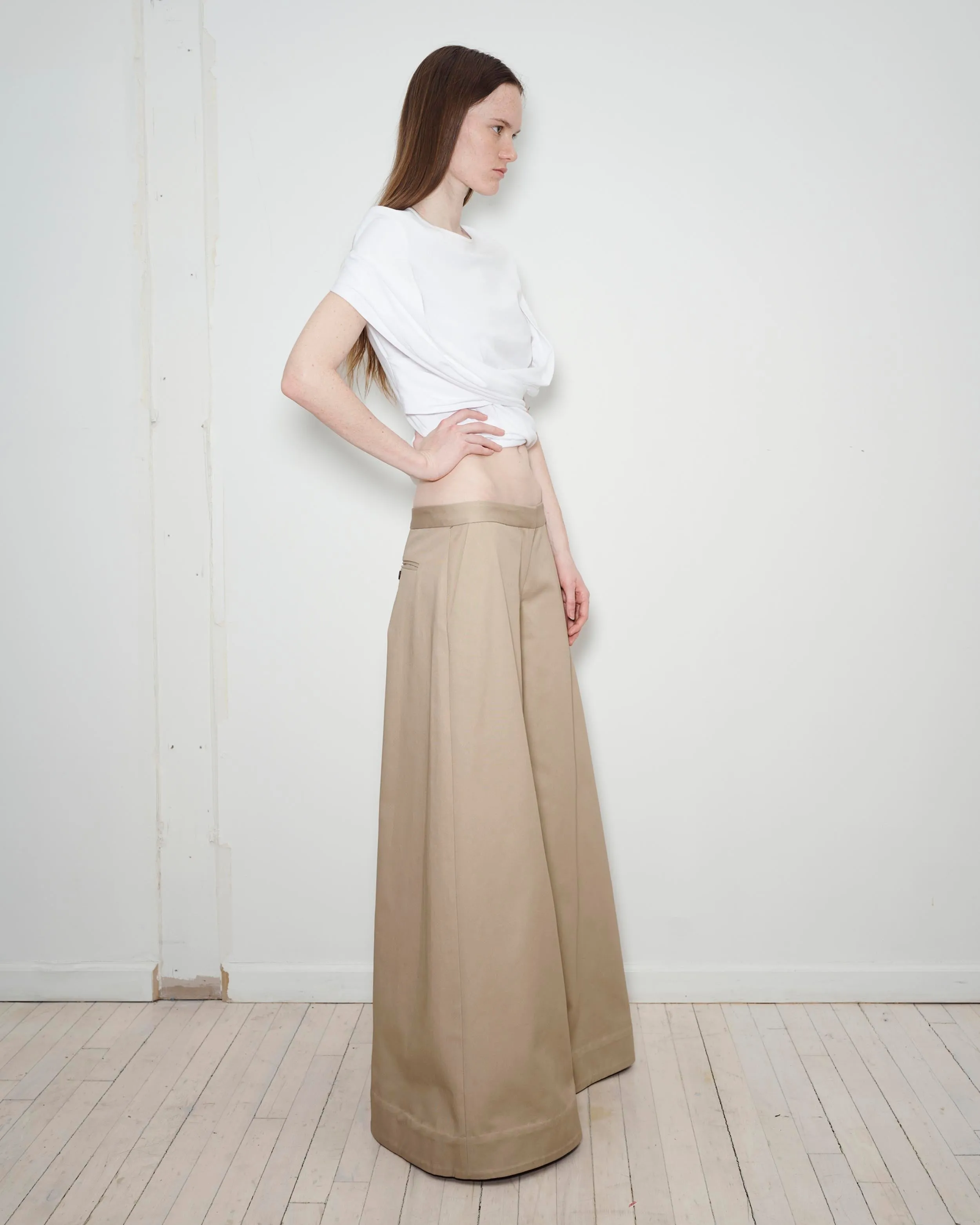 Rave Trouser in Tan