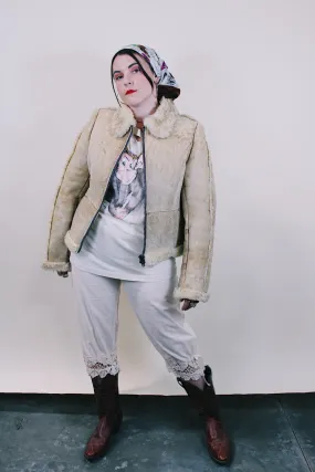 Shearling & Suede Jacket
